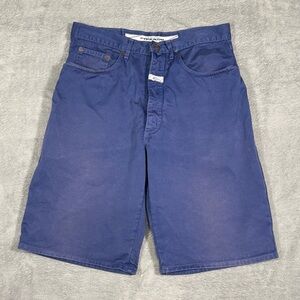 Marithe Francois Girbaud Mens 31 Blue Denim Shorts Baggy Streetwear Y2K Skater